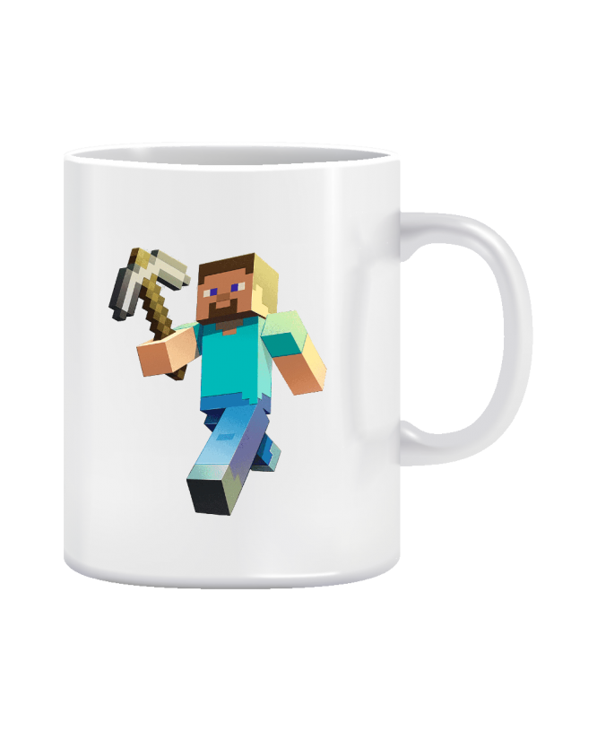 Puodelis  Minecraft Steve